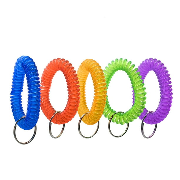 WHOLESALE 12 24 50 100 PCS SPIRAL WRIST COIL KEY CHAIN KEY RING HOLDER BLACK WHOLESALE 12 24 50 100 PCS SPIRAL WRIST COIL KEY CHAIN KEY RING HOLDER BLACK